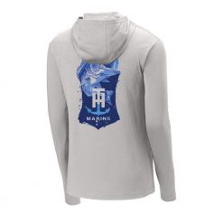 The perfect solution for All the people, T-H Marine Best Price Blue Bass  Hooded Performance T-Shirt , now available at a discounted rate